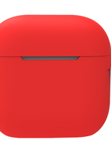 Nomfy Nomfy Siliconen Hoesje Voor Apple AirPods 5 - Rood