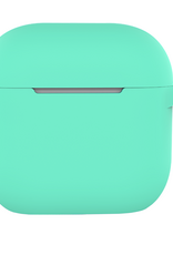 Nomfy Nomfy Siliconen Hoesje Voor Apple AirPods 5 - Turquoise