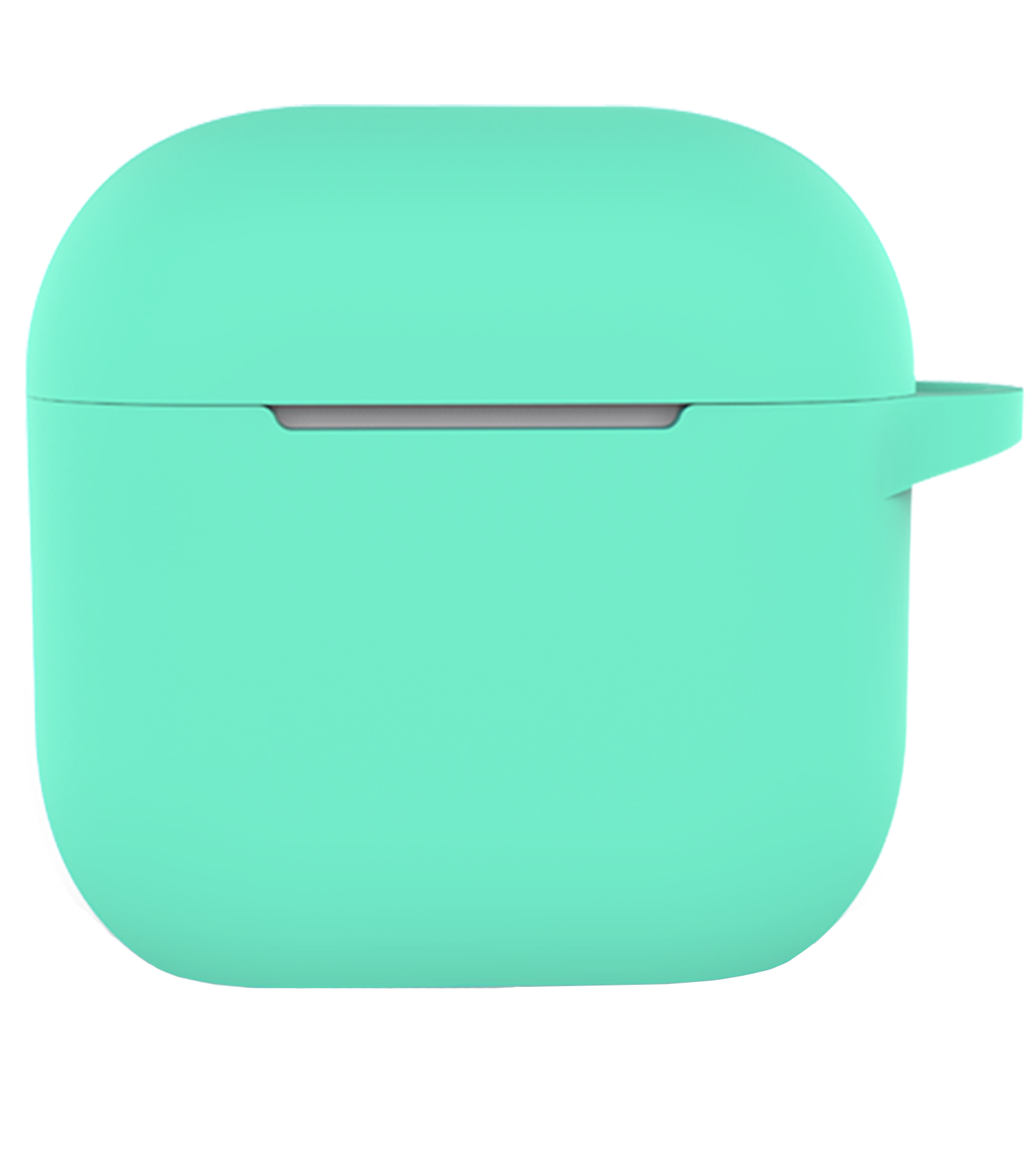 Nomfy Nomfy Siliconen Hoesje Voor Apple AirPods 5 - Turquoise