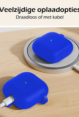 Nomfy Nomfy Siliconen Hoesje Voor Apple AirPods 5 - Blauw