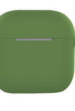 Nomfy Nomfy Siliconen Hoesje Voor Apple AirPods 5 - Donkergroen