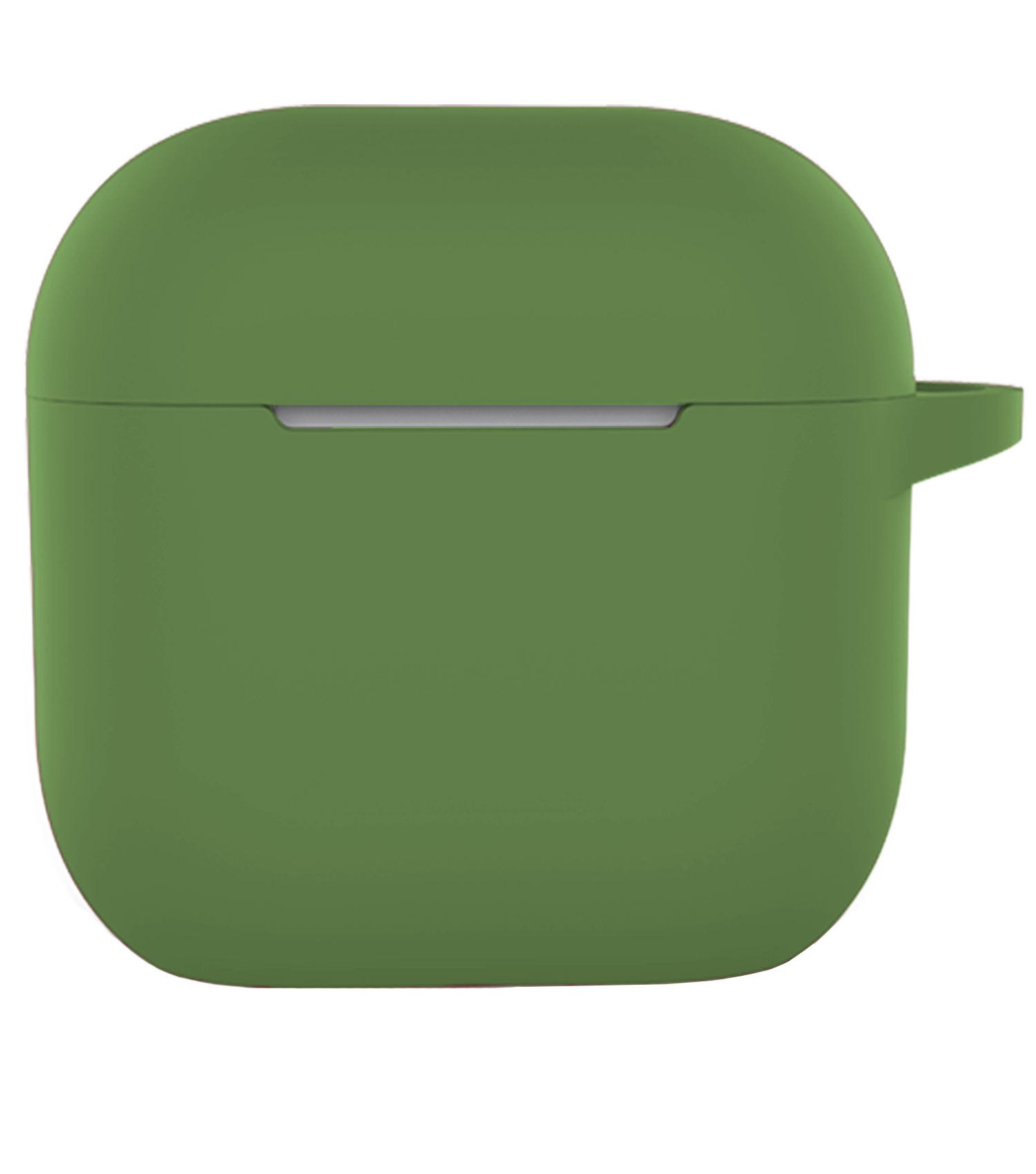 Nomfy Nomfy Siliconen Hoesje Voor Apple AirPods 5 - Donkergroen