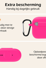 Nomfy Nomfy Siliconen Hoesje Voor Apple AirPods 5 - Roze
