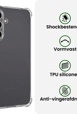 BASEY. BASEY. Samsung Galaxy A18 Hoesje Shockproof - Transparant