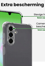 BASEY. BASEY. Samsung Galaxy A18 Hoesje Shockproof - Transparant