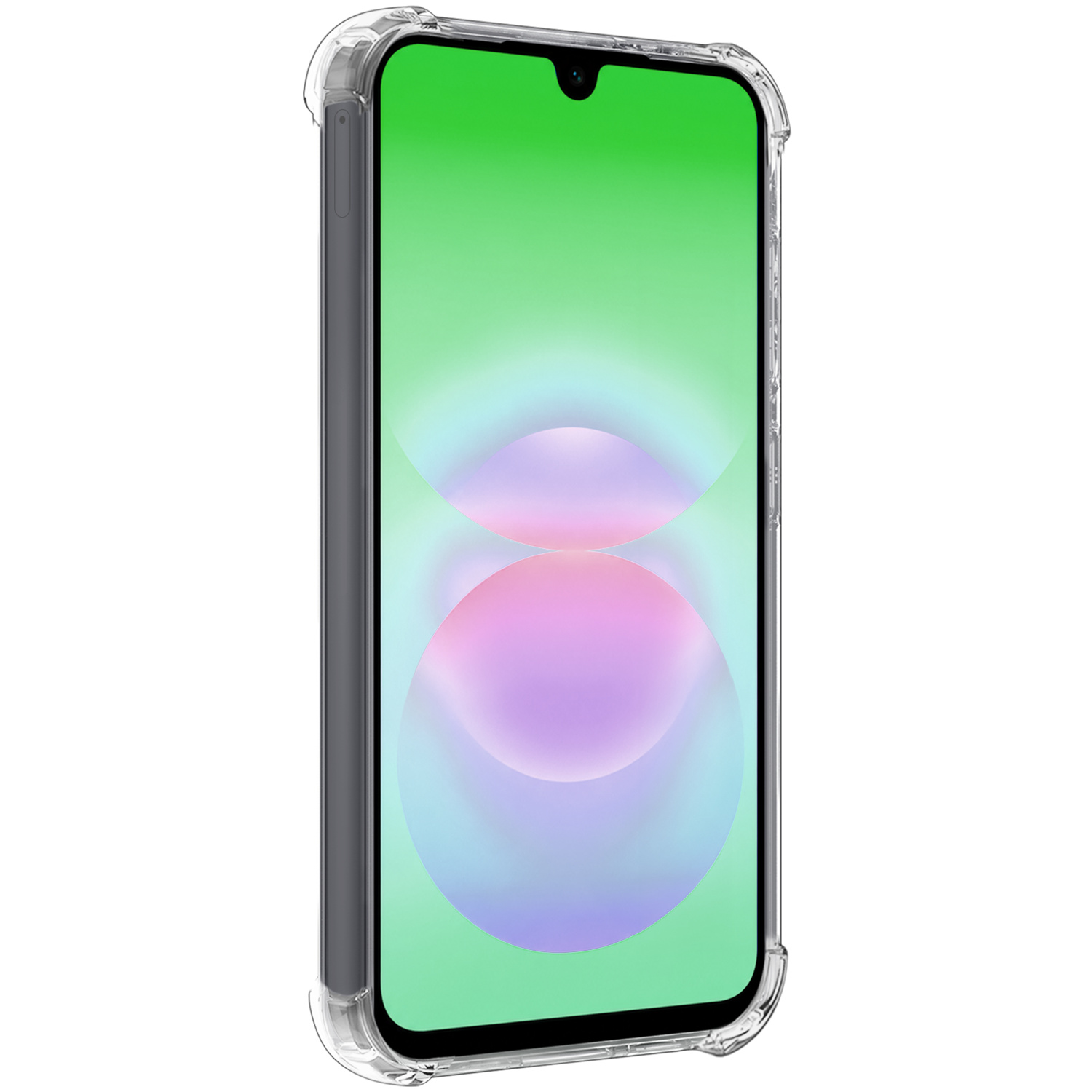 BASEY. BASEY. Samsung Galaxy A18 Hoesje Shockproof - Transparant - 2 PACK