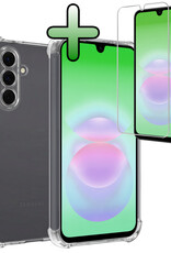 BASEY. BASEY. Samsung Galaxy A18 Hoesje Shockproof Met Screenprotector