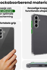 BASEY. BASEY. Samsung Galaxy A18 Hoesje Shockproof Met 2x Screenprotector