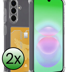BASEY. BASEY. Samsung Galaxy A18 Hoesje Pashouder - 2 PACK