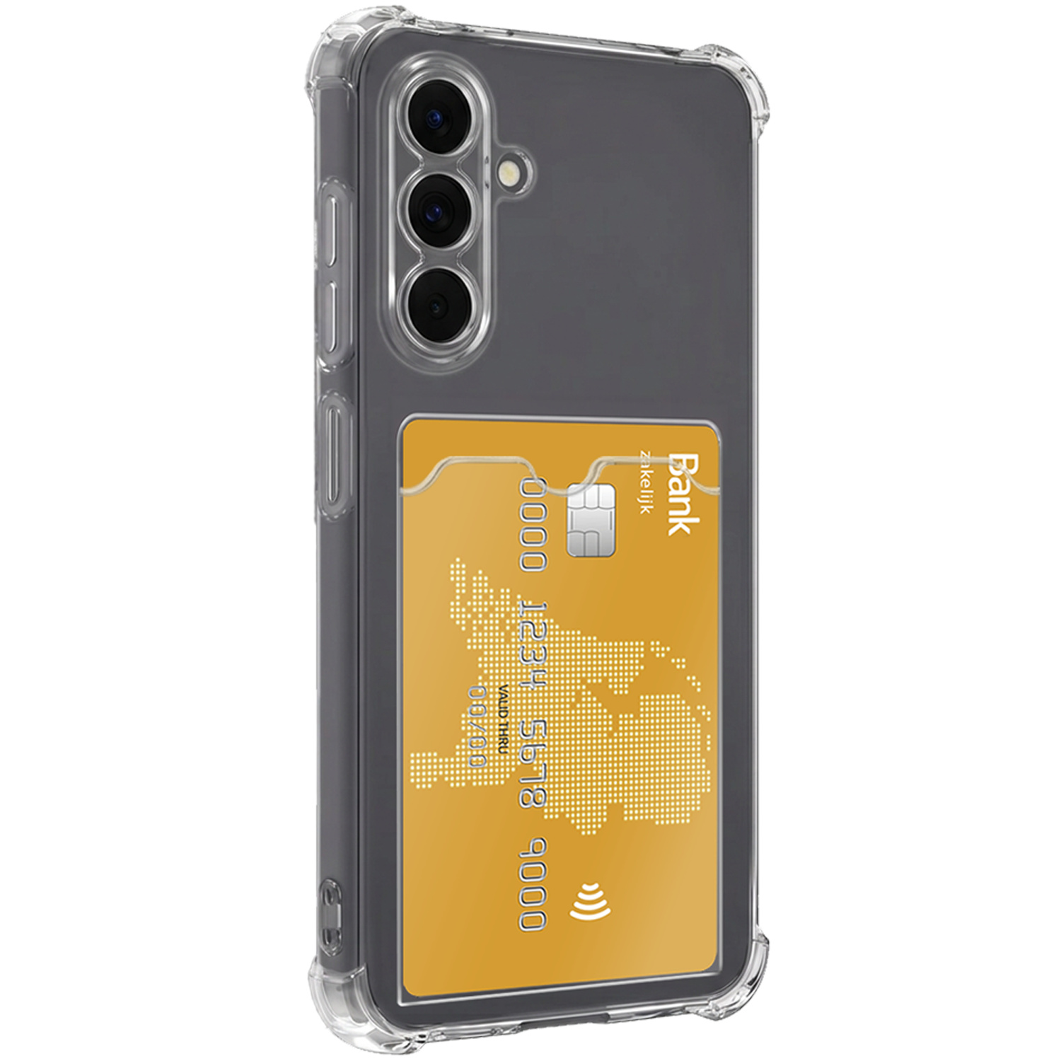 BASEY. BASEY. Samsung Galaxy A18 Hoesje Pashouder - 2 PACK