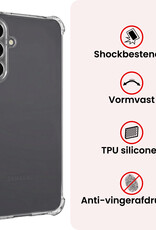 NoXx NoXx Samsung Galaxy A18 Hoesje Shockproof - Transparant