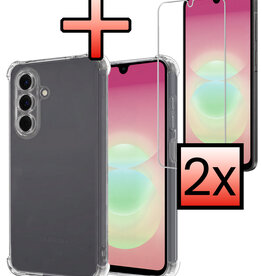 NoXx NoXx Samsung Galaxy A18 Hoesje Shockproof Met 2x Screenprotector