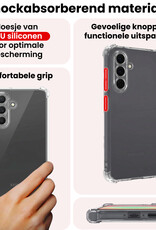 NoXx NoXx Samsung Galaxy A18 Hoesje Shockproof Met 2x Screenprotector