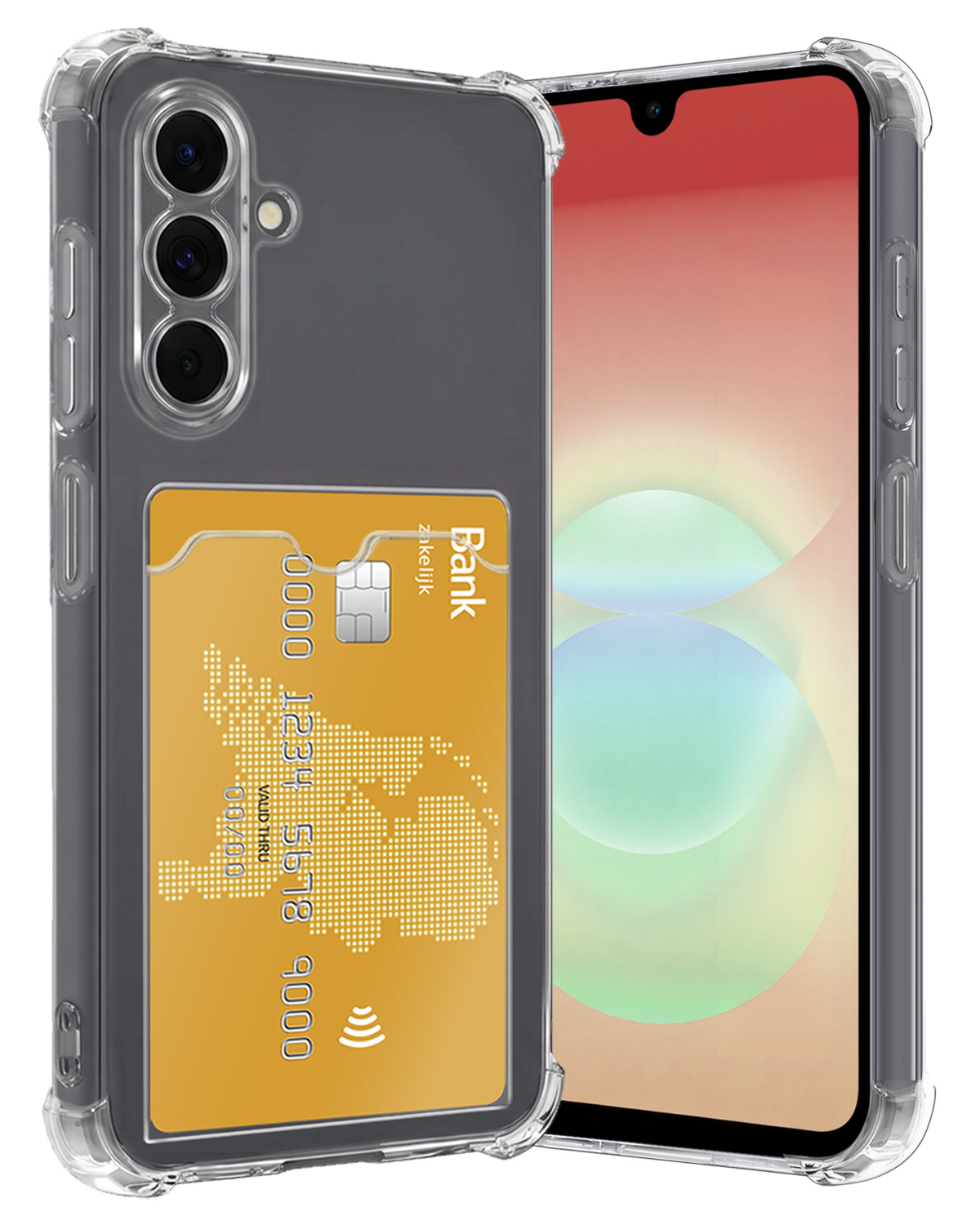 Nomfy Nomfy Samsung Galaxy A18 Hoesje Pashouder