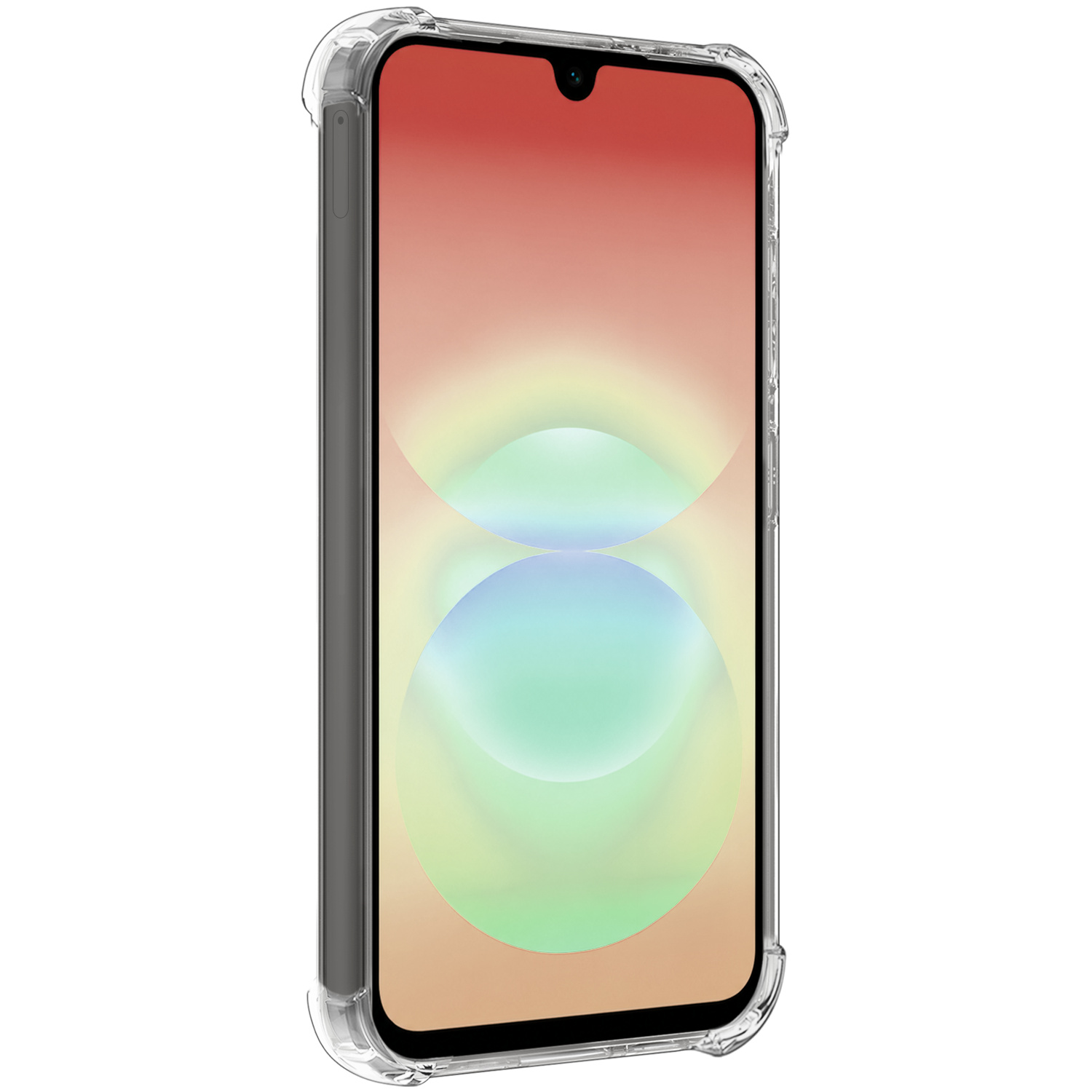 Nomfy Nomfy Samsung Galaxy A18 Hoesje Pashouder Met 2x Screenprotector