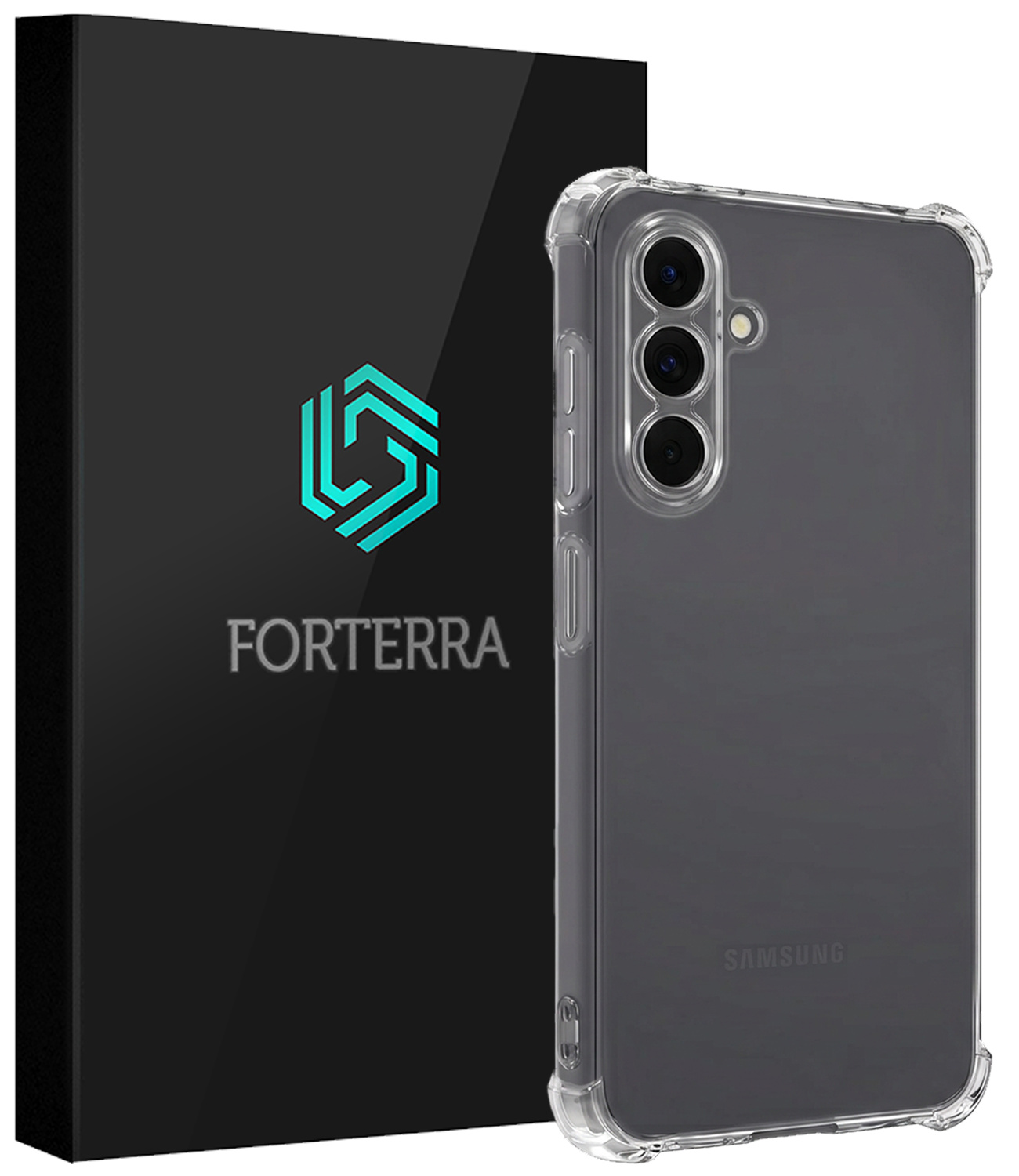 Forterra Forterra Samsung Galaxy A18 Hoesje Shockproof - Transparant
