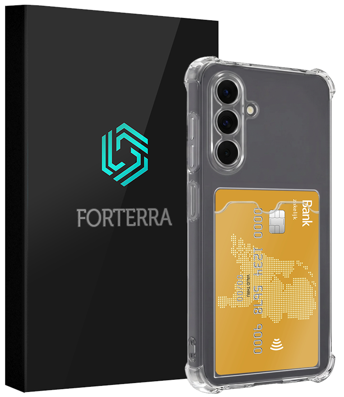 Forterra Forterra Samsung Galaxy A18 Hoesje Pashouder