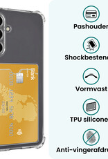 Forterra Forterra Samsung Galaxy A18 Hoesje Pashouder Met Screenprotector