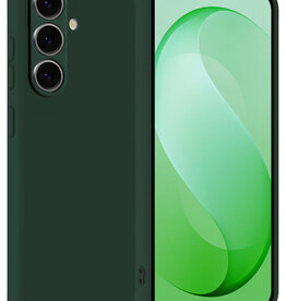 BASEY. BASEY. Samsung Galaxy S26 FE Hoesje Siliconen - Donkergroen