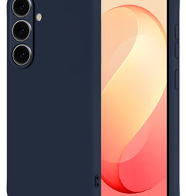NoXx NoXx Samsung Galaxy S26 FE Hoesje Siliconen - Donkerblauw