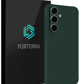 Forterra Forterra Samsung Galaxy S26 FE Hoesje Siliconen - Donkergroen