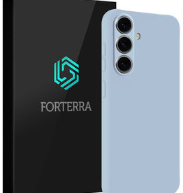 Forterra Forterra Samsung Galaxy S26 FE Hoesje Siliconen - Lichtblauw