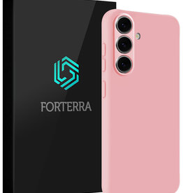 Forterra Forterra Samsung Galaxy S26 FE Hoesje Siliconen - Lichtroze
