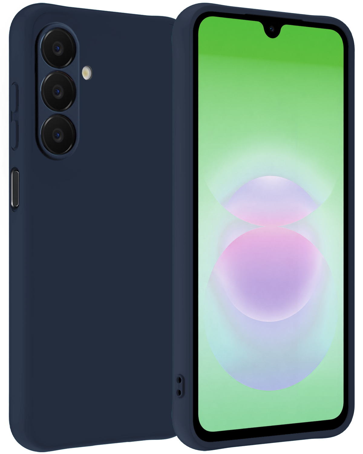 BASEY. BASEY. Samsung Galaxy A18 Hoesje Siliconen - Donkerblauw