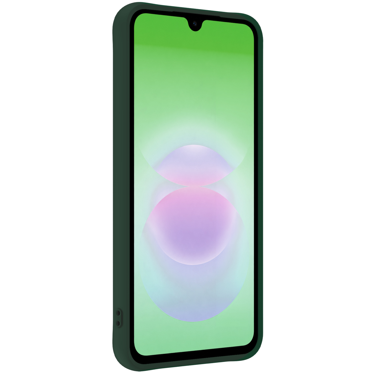 BASEY. BASEY. Samsung Galaxy A18 Hoesje Siliconen - Donkergroen