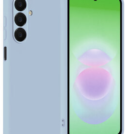 BASEY. BASEY. Samsung Galaxy A18 Hoesje Siliconen - Lichtblauw