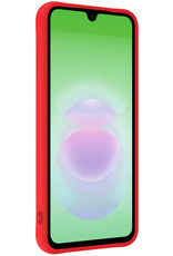 BASEY. BASEY. Samsung Galaxy A18 Hoesje Siliconen - Rood