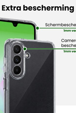 BASEY. BASEY. Samsung Galaxy A18 Hoesje Siliconen - Transparant
