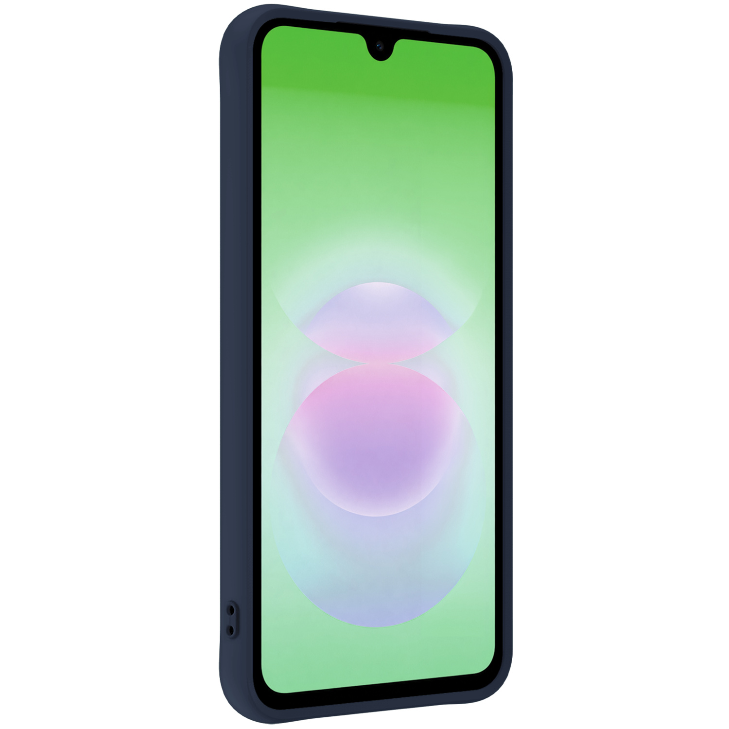 BASEY. BASEY. Samsung Galaxy A18 Hoesje Siliconen - Donkerblauw - 2 PACK