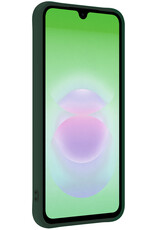 BASEY. BASEY. Samsung Galaxy A18 Hoesje Siliconen - Donkergroen - 2 PACK