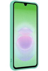 BASEY. BASEY. Samsung Galaxy A18 Hoesje Siliconen - Mintgroen - 2 PACK