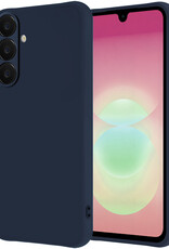 NoXx NoXx Samsung Galaxy A18 Hoesje Siliconen - Donkerblauw