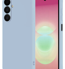 NoXx NoXx Samsung Galaxy A18 Hoesje Siliconen - Lichtblauw