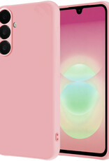 NoXx NoXx Samsung Galaxy A18 Hoesje Siliconen - Lichtroze