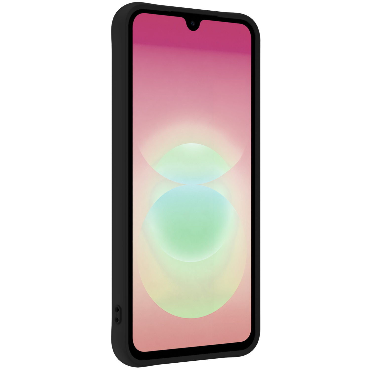 NoXx NoXx Samsung Galaxy A18 Hoesje Siliconen - Zwart - 2 PACK