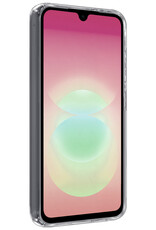 NoXx NoXx Samsung Galaxy A18 Hoesje Siliconen Met Screenprotector - Transparant