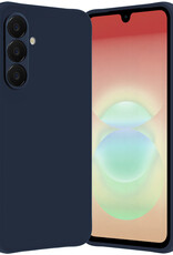 Nomfy Nomfy Samsung Galaxy A18 Hoesje Siliconen - Donkerblauw