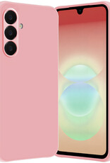 Nomfy Nomfy Samsung Galaxy A18 Hoesje Siliconen - Lichtroze