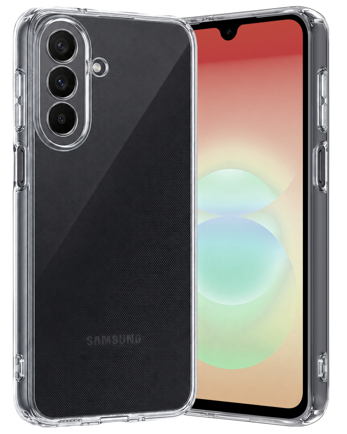 Nomfy Nomfy Samsung Galaxy A18 Hoesje Siliconen - Transparant
