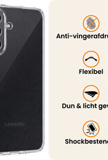 Nomfy Nomfy Samsung Galaxy A18 Hoesje Siliconen - Transparant
