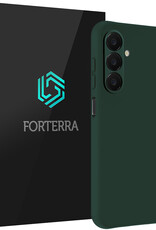 Forterra Forterra Samsung Galaxy A18 Hoesje Siliconen - Donkergroen