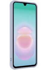 Forterra Forterra Samsung Galaxy A18 Hoesje Siliconen - Lila