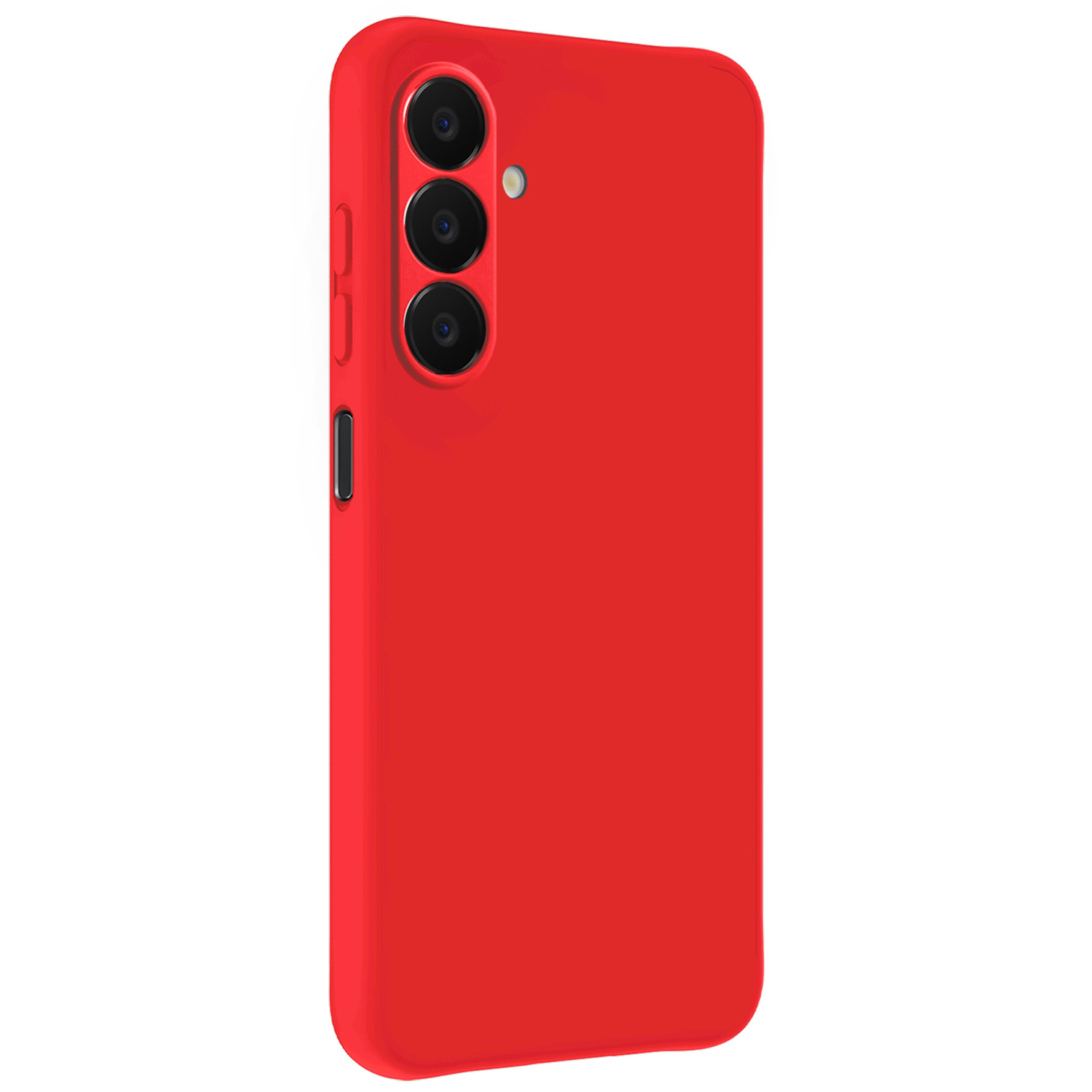 Forterra Forterra Samsung Galaxy A18 Hoesje Siliconen - Rood