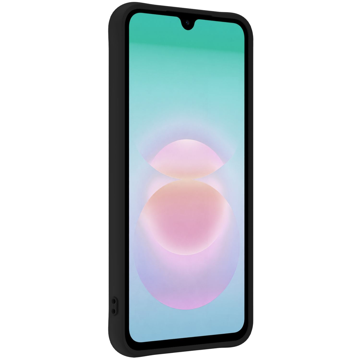 Forterra Forterra Samsung Galaxy A18 Hoesje Siliconen - Zwart