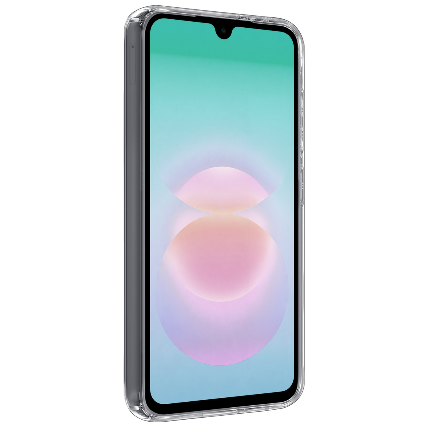 Forterra Forterra Samsung Galaxy A18 Hoesje Siliconen Met Screenprotector - Transparant