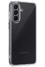 Forterra Forterra Samsung Galaxy A18 Hoesje Siliconen Met 2x Screenprotector - Transparant